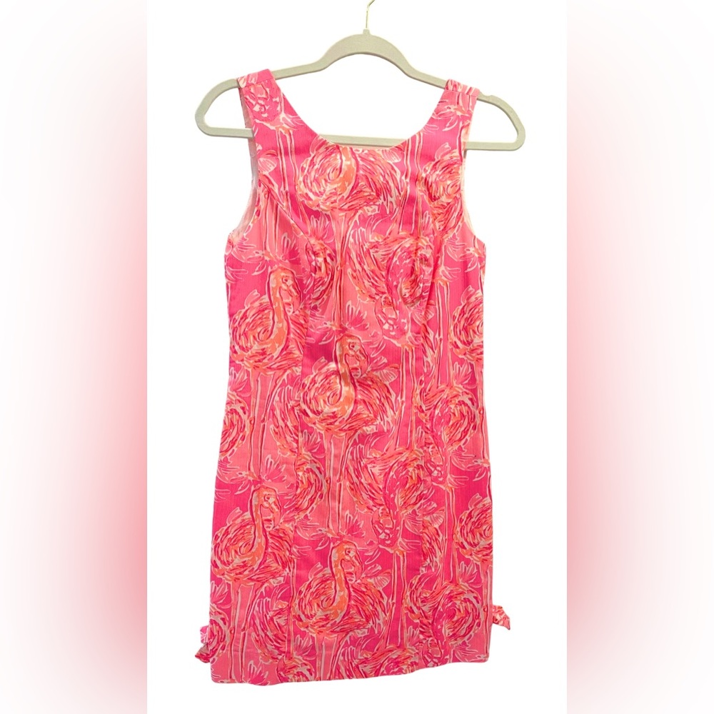 Lilly Pullitzer Flamingo Dress. Sz 0